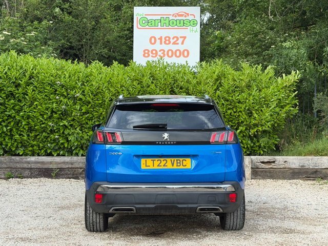 Peugeot 3008 1.6 13.2Kwh Gt Suv LT22VBC Blue #5