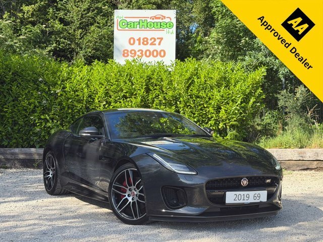 Jaguar F-Type 2.0I Chequered Flag Coupe Grey