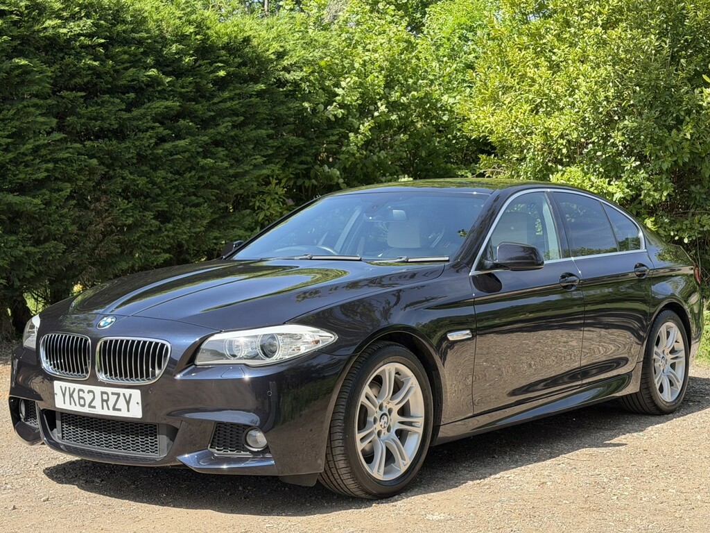 BMW 5 Series 2.0 520D M Sport Saloon Black