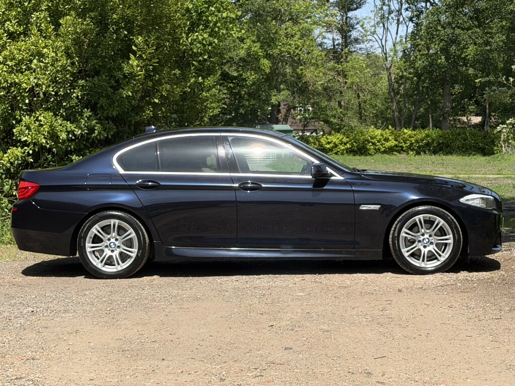 BMW 5 Series 2.0 520D M Sport Saloon Black #6