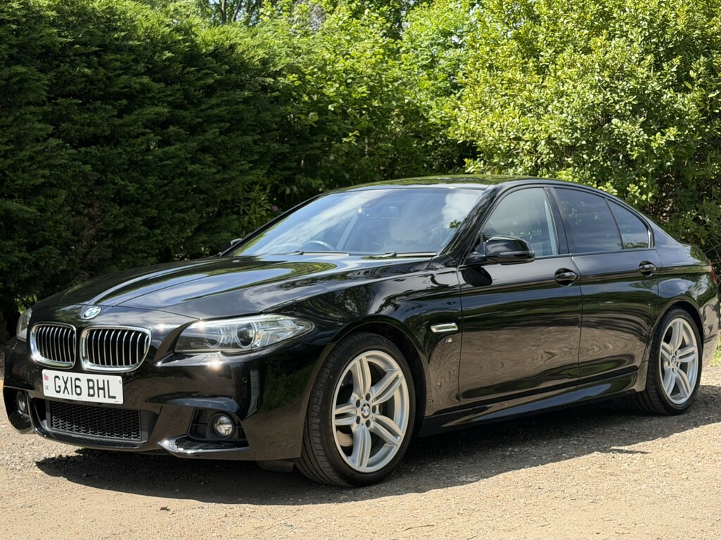 BMW 5 Series 2.0 520D M Sport Saloon Black