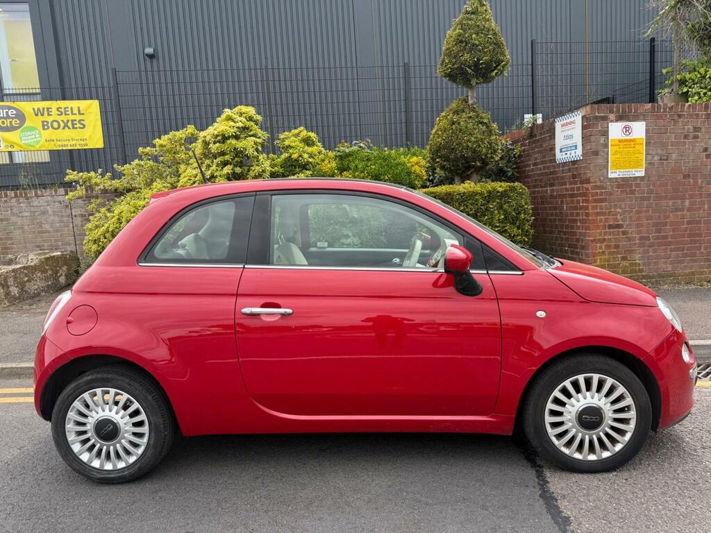 Fiat 500 Hatchback 1.2 Lounge Euro 6 Ss 201463 LY63EBM Red #4