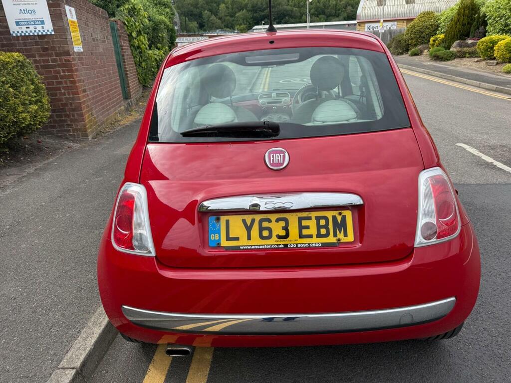 Fiat 500 Hatchback 1.2 Lounge Euro 6 Ss 201463 LY63EBM Red #6
