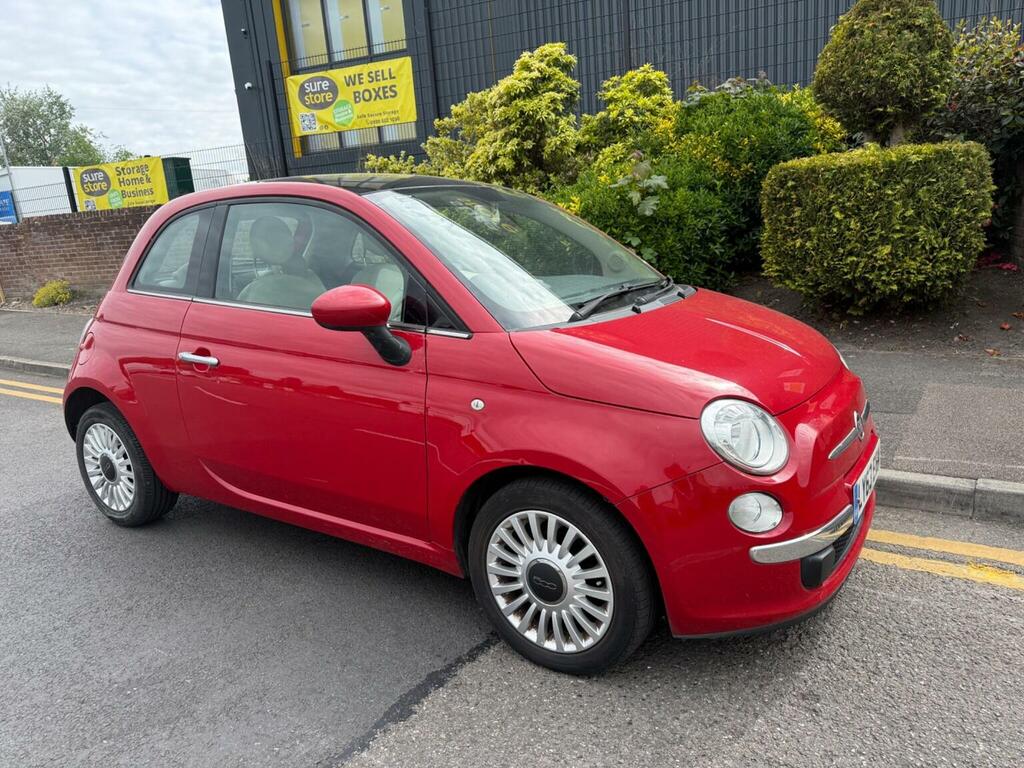 Fiat 500 Hatchback 1.2 Lounge Euro 6 Ss 201463 LY63EBM Red #3
