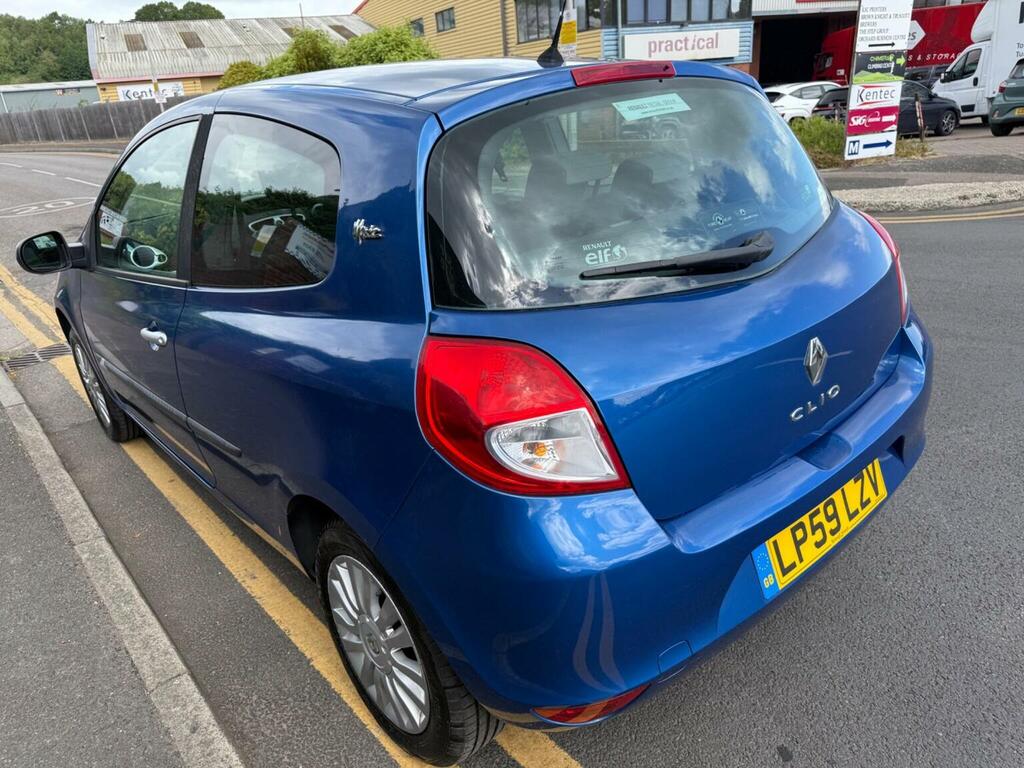 Renault Clio Hatchback 1.2 I-music Euro 5 201059 Blue #6