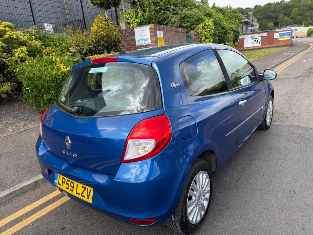 Renault Clio Hatchback 1.2 I-music Euro 5 201059 Blue #4