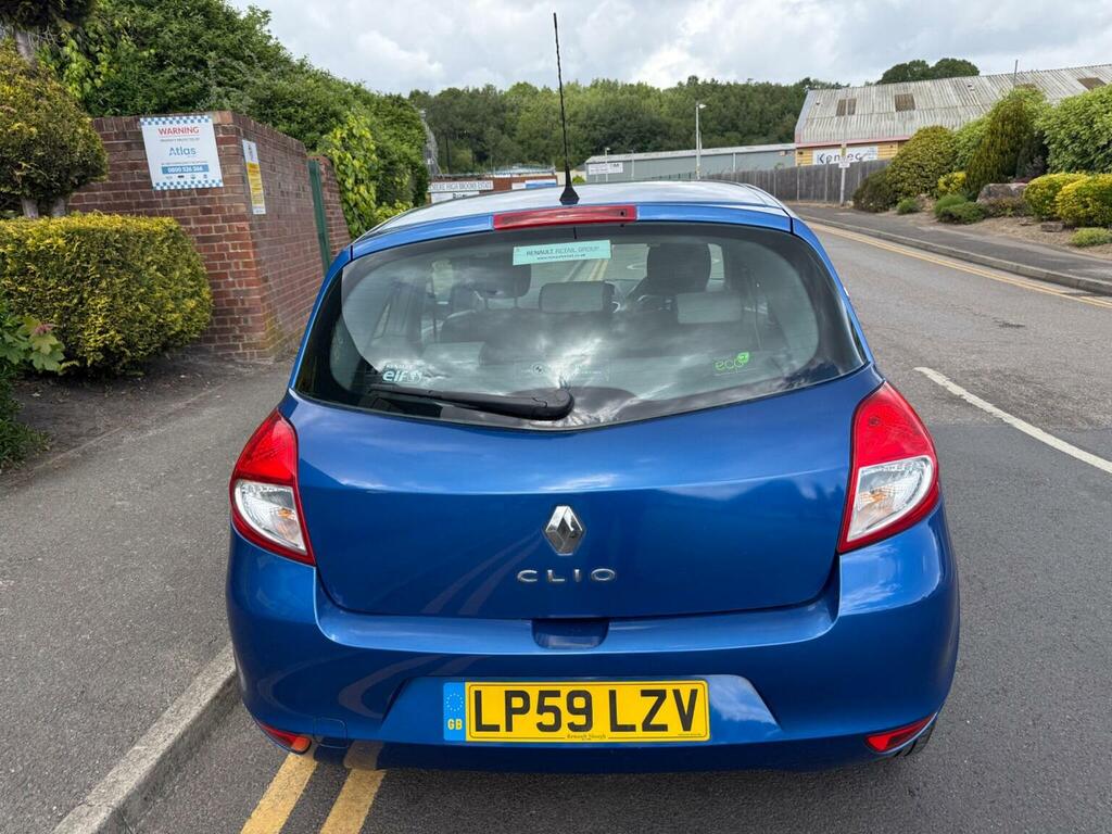 Renault Clio Hatchback 1.2 I-music Euro 5 201059 Blue #5