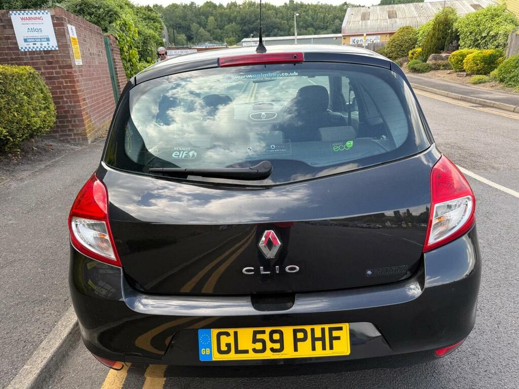 Renault Clio Hatchback 1.2 I-music Euro 5 201059 GL59PHF Black #5