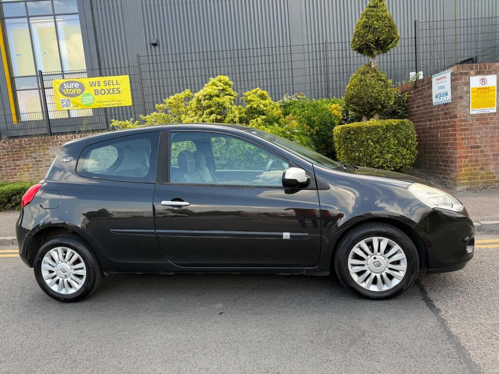 Renault Clio Hatchback 1.2 I-music Euro 5 201059 GL59PHF Black #3