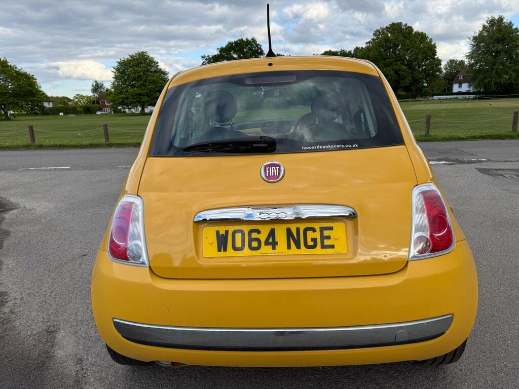 Fiat 500 Hatchback 1.2 Lounge Euro 6 Ss 201564 WO64NGE Yellow #6