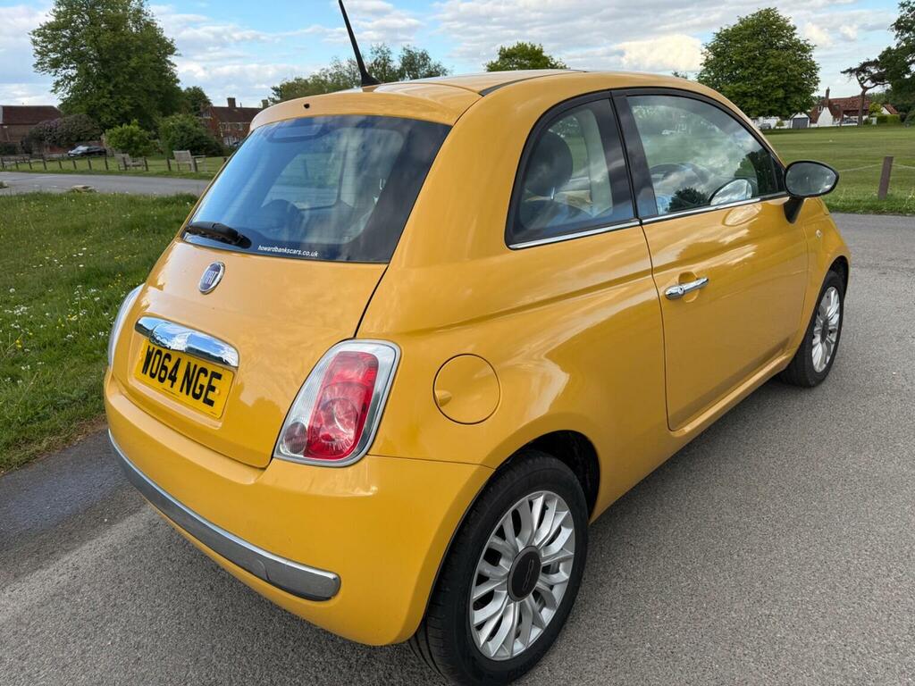 Fiat 500 Hatchback 1.2 Lounge Euro 6 Ss 201564 WO64NGE Yellow #5