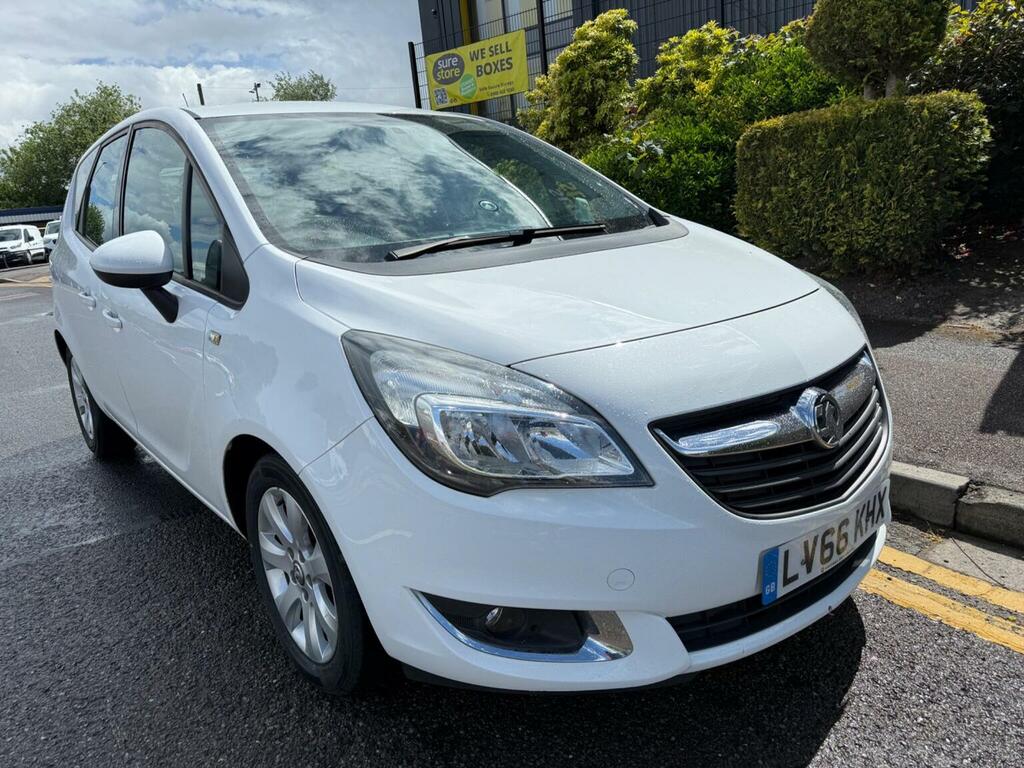 Vauxhall Meriva Mpv 1.4I Life Euro 6 201666 LV66KHX White #3