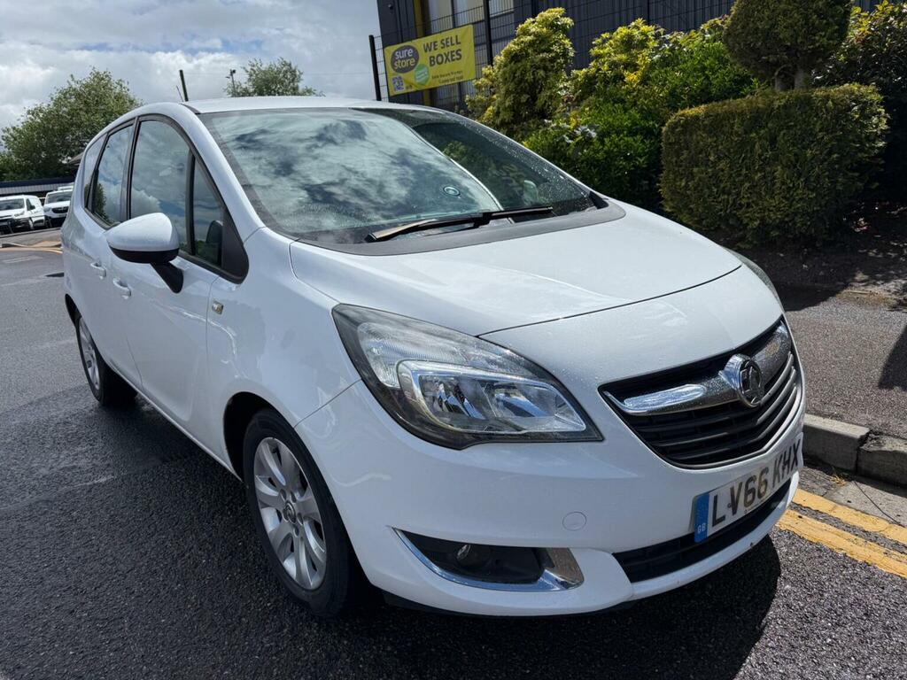 Vauxhall Meriva Mpv 1.4I Life Euro 6 201666 White