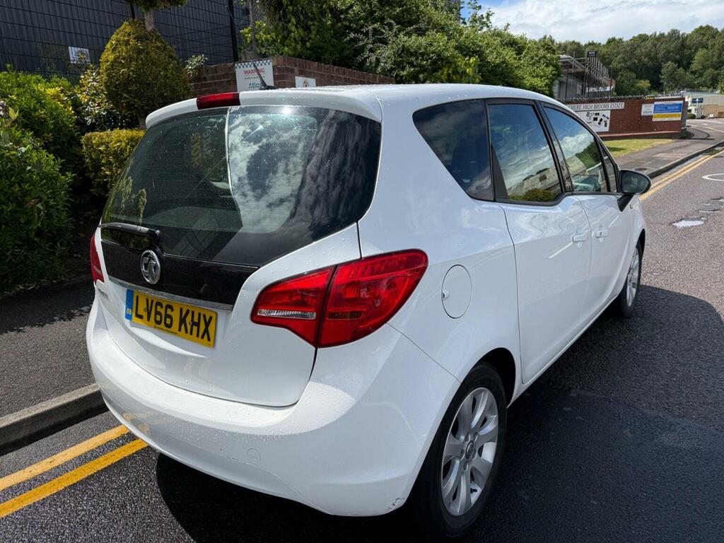 Vauxhall Meriva Mpv 1.4I Life Euro 6 201666 LV66KHX White #5