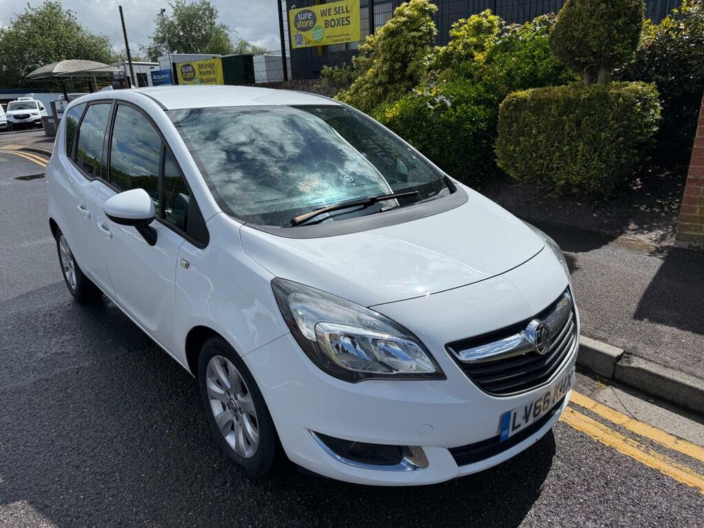 Vauxhall Meriva Mpv 1.4I Life Euro 6 201666 LV66KHX White #2