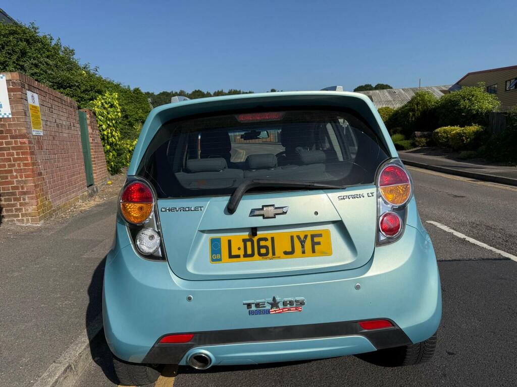 Chevrolet Spark Hatchback 1.2I Lt Euro 5 201161 Blue #6