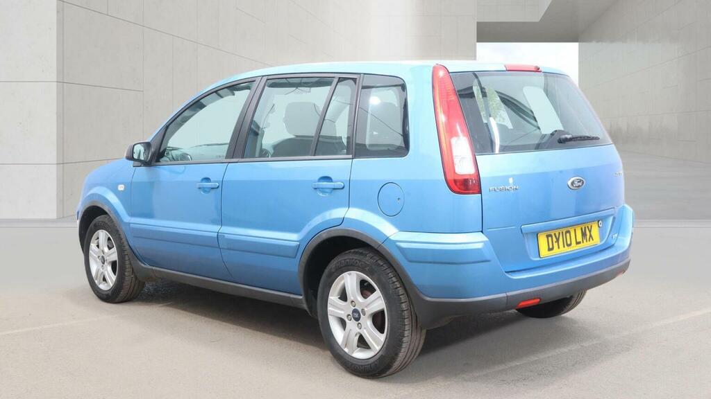 Ford Fusion Hatchback 1.4 Tdci Zetec 201010 Blue #3