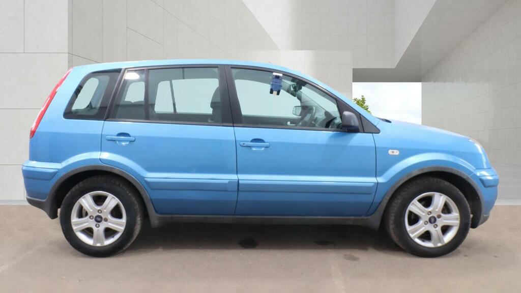 Ford Fusion Hatchback 1.4 Tdci Zetec 201010 Blue #5