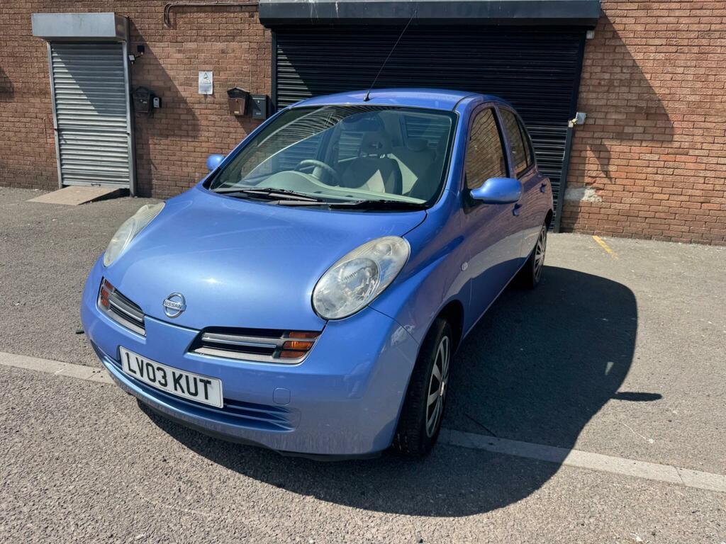 Nissan Micra 1.2 16V Se Blue #4