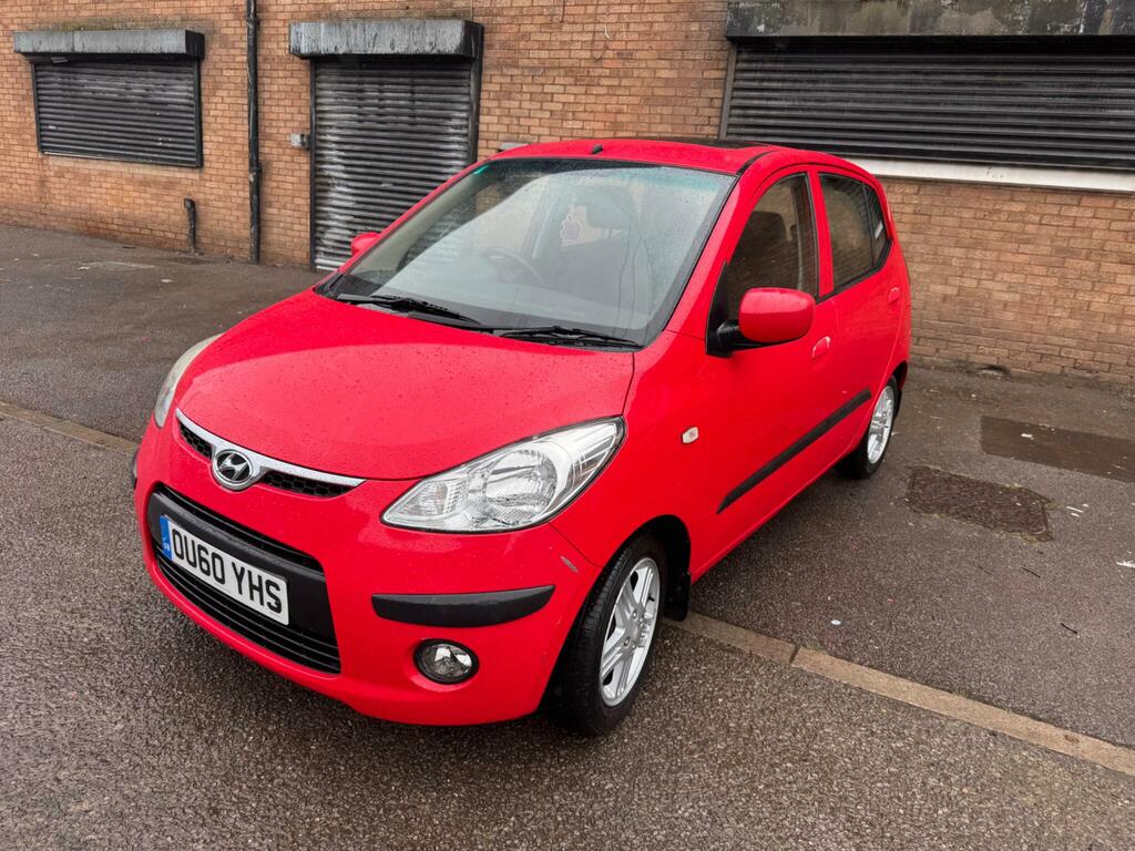 Hyundai I10 1.2 Style Euro 4 OU60YHS Red #5
