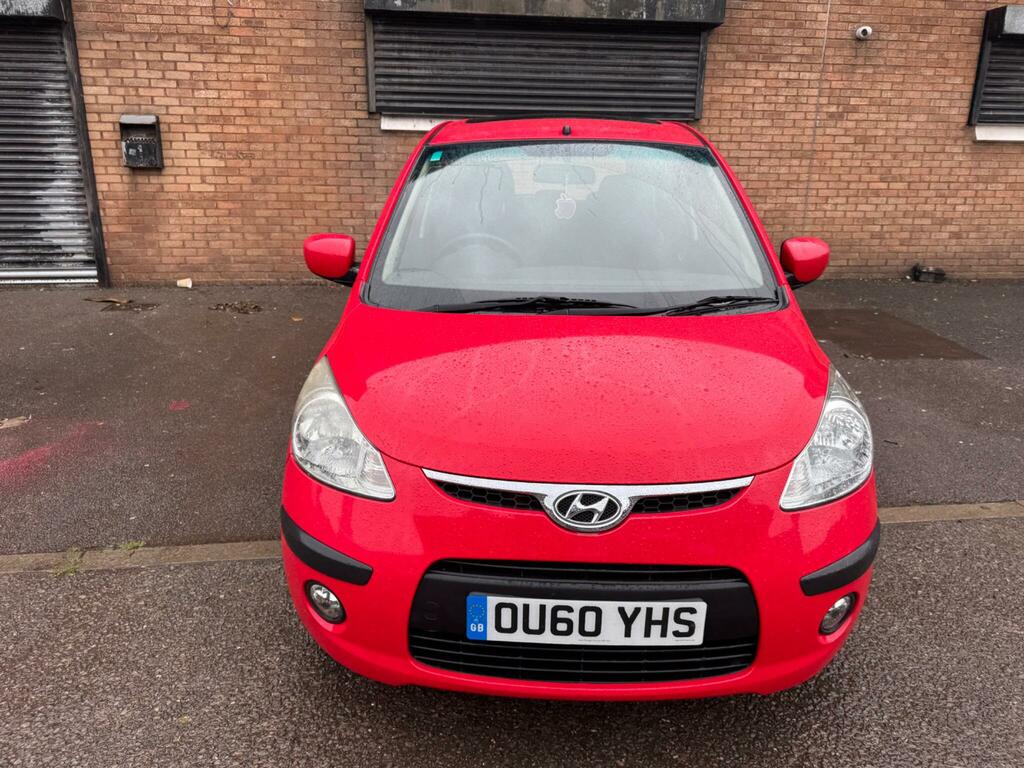 Hyundai I10 1.2 Style Euro 4 OU60YHS Red #4
