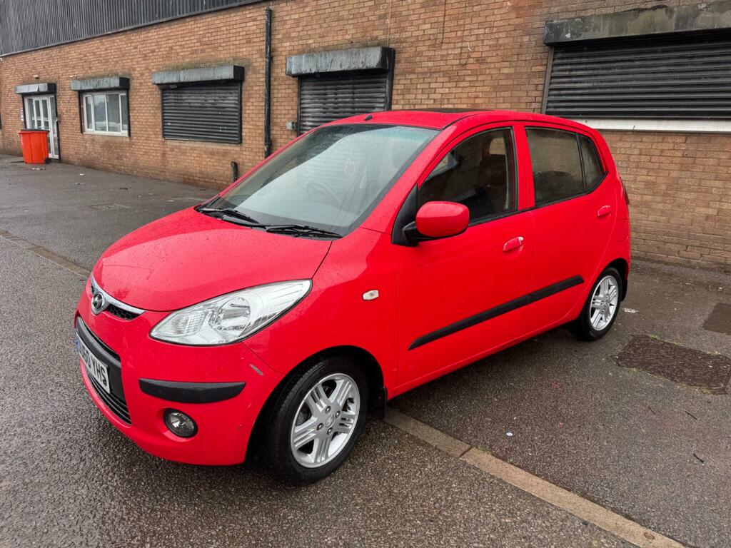 Hyundai I10 1.2 Style Euro 4 OU60YHS Red #6