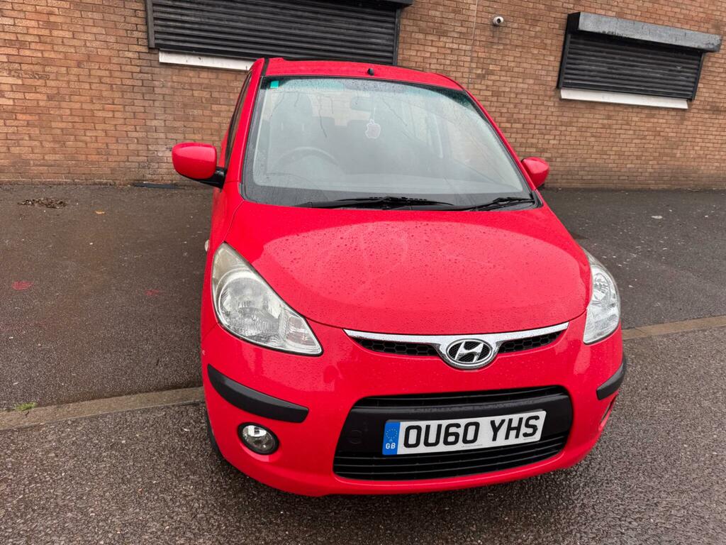 Hyundai I10 1.2 Style Euro 4 OU60YHS Red #3