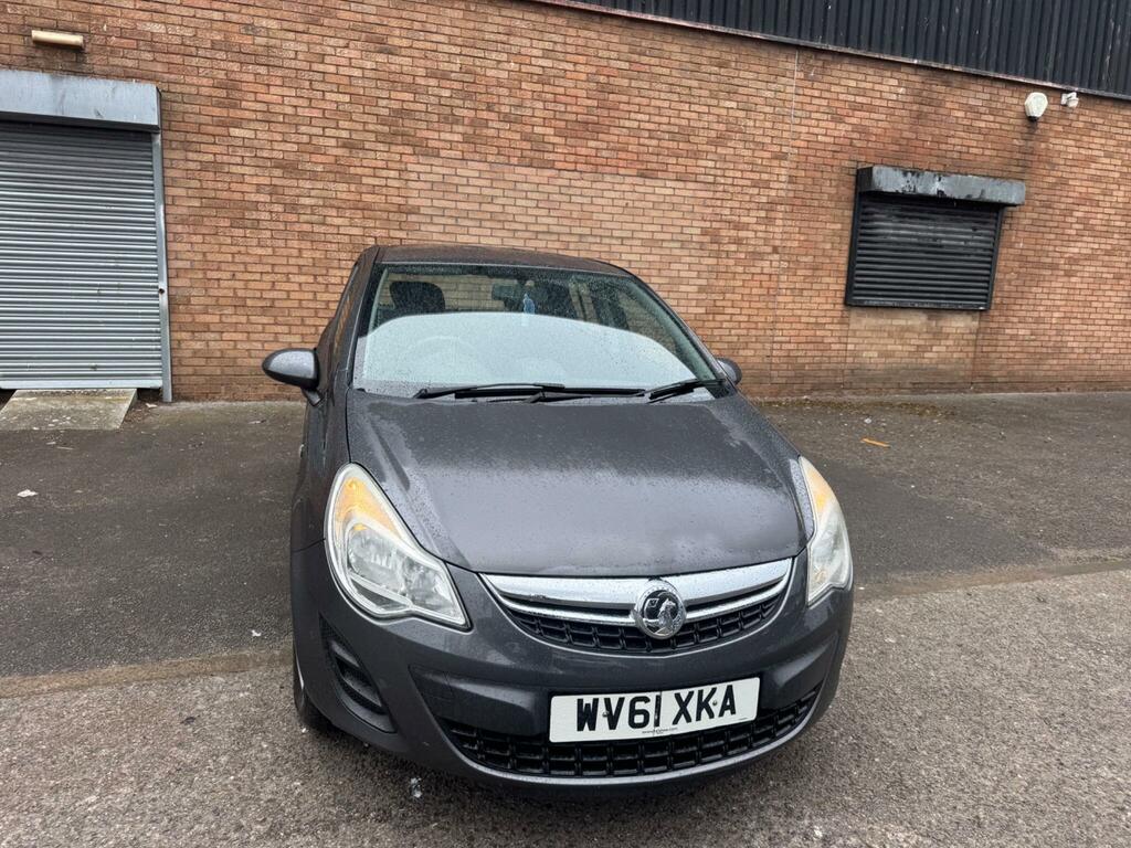 Vauxhall Corsa 1.2I Ecoflex 16V S Euro 5 Ss Ac WV61XKA Grey #3