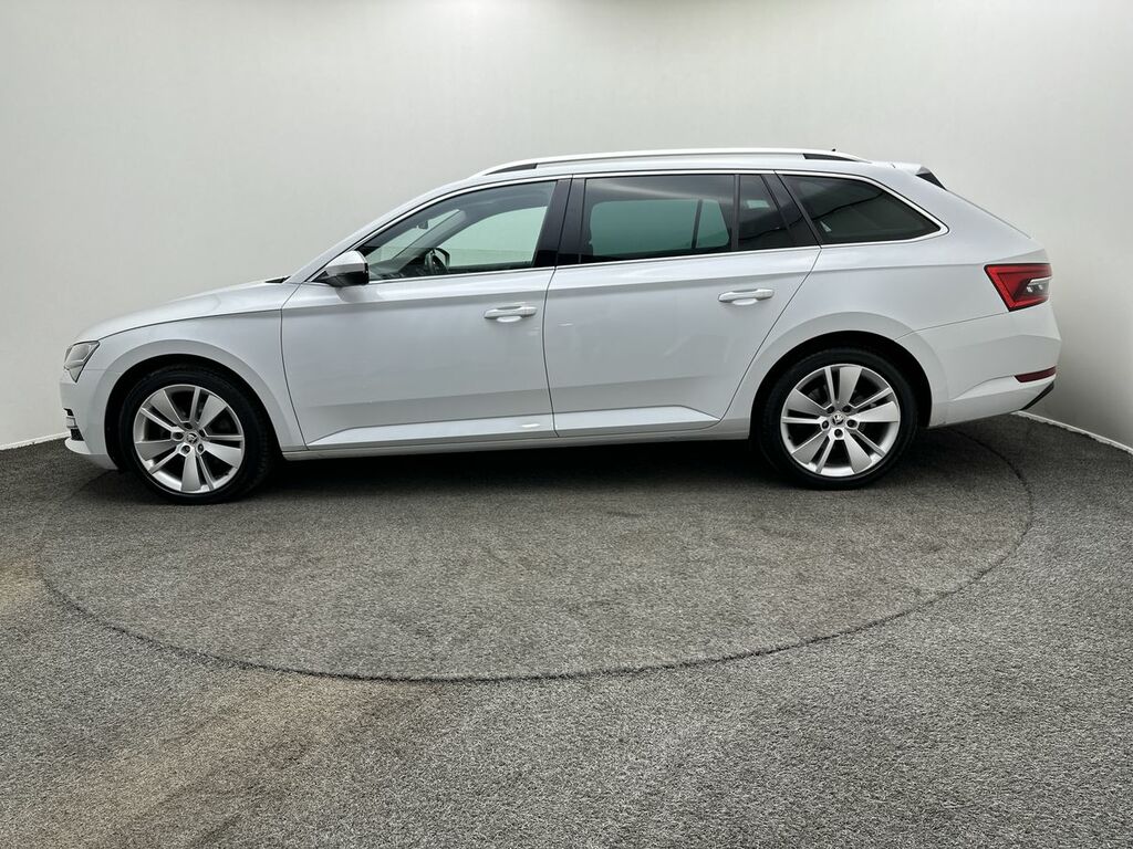 Skoda Superb 2.0 Tdi Cr Se L Dsg KO21BLJ White #5