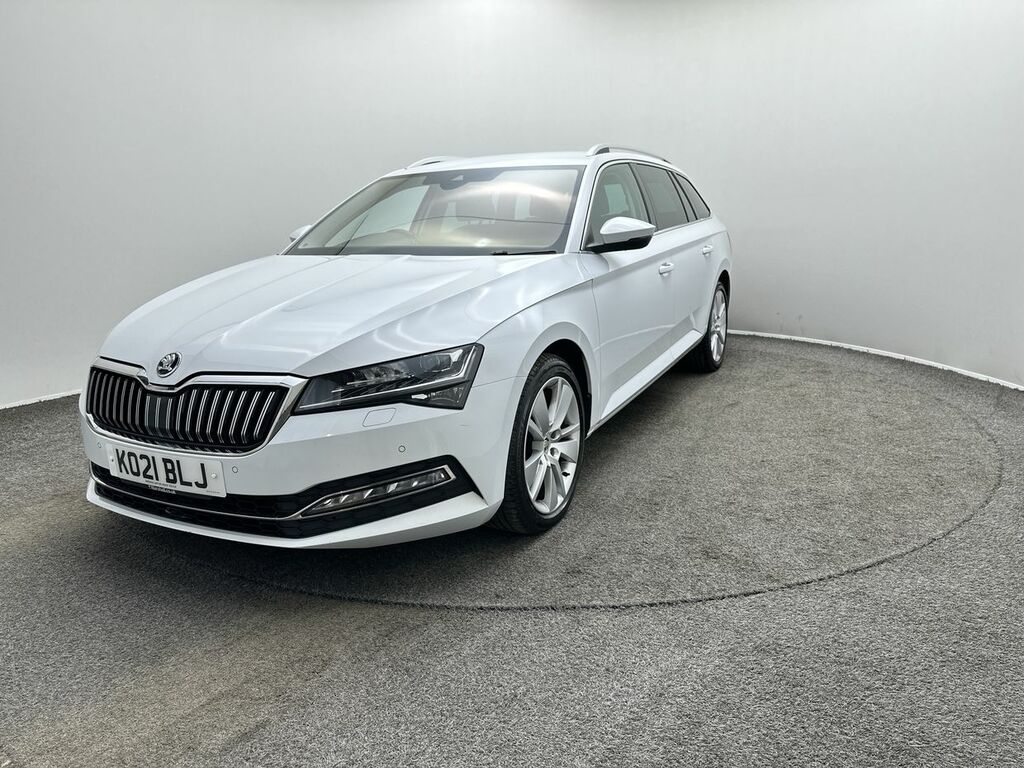 Skoda Superb 2.0 Tdi Cr Se L Dsg KO21BLJ White #4
