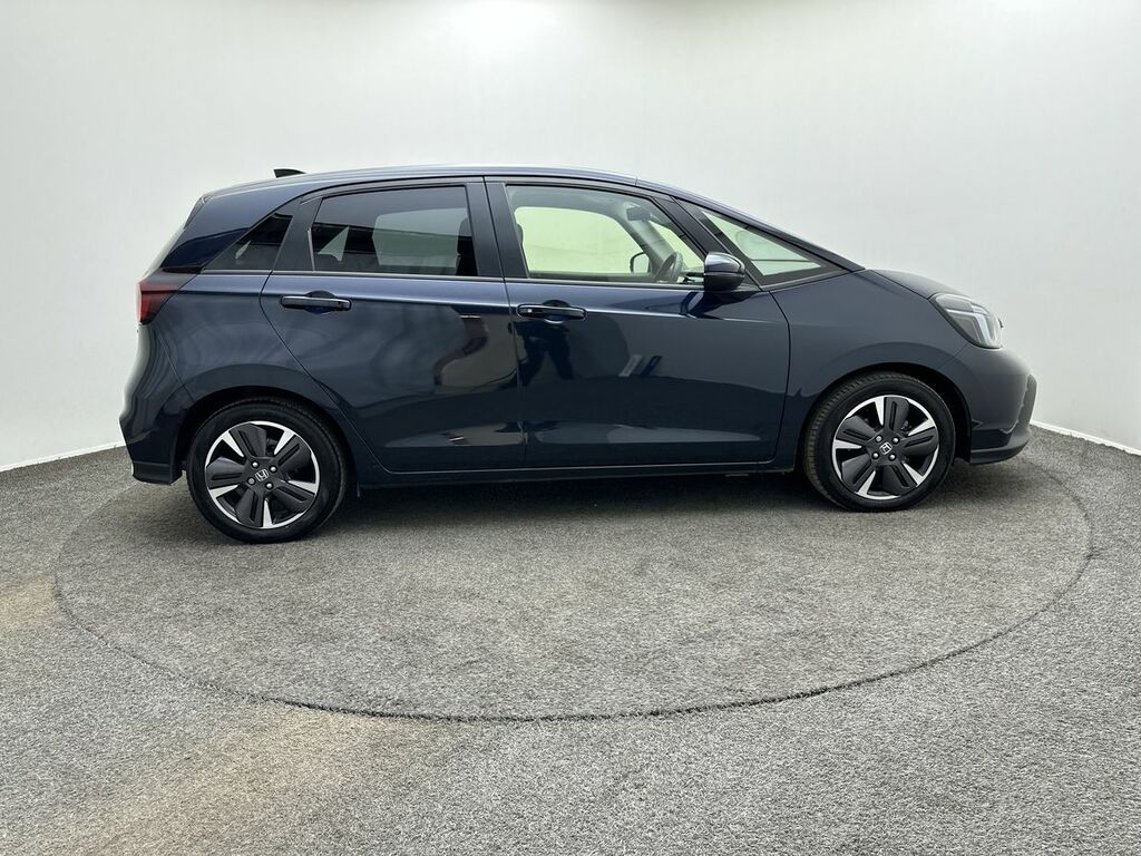 Honda Jazz 1.5 I-mmd Hybrid Advance Ecvt PJ24YJX Blue #6