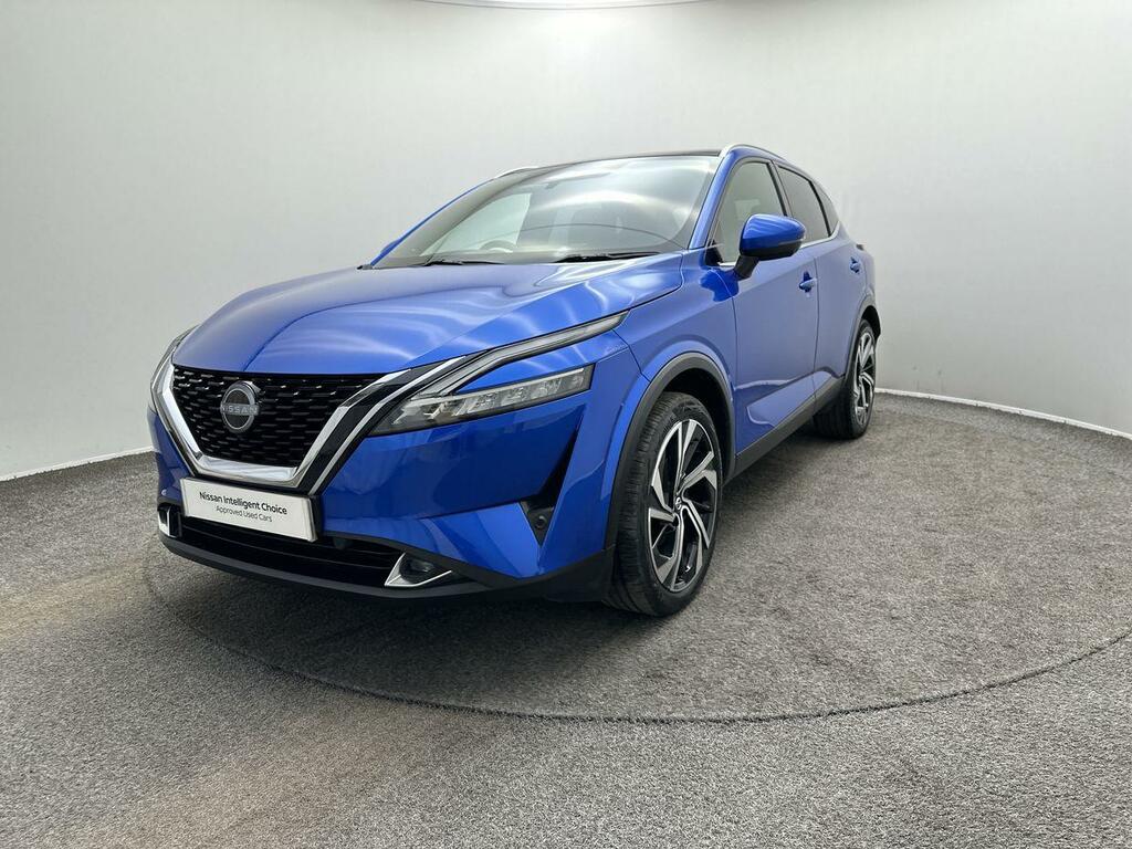 Nissan Qashqai 1.3 Dig-t Mh 158 Tekna RE23KGK Blue #4