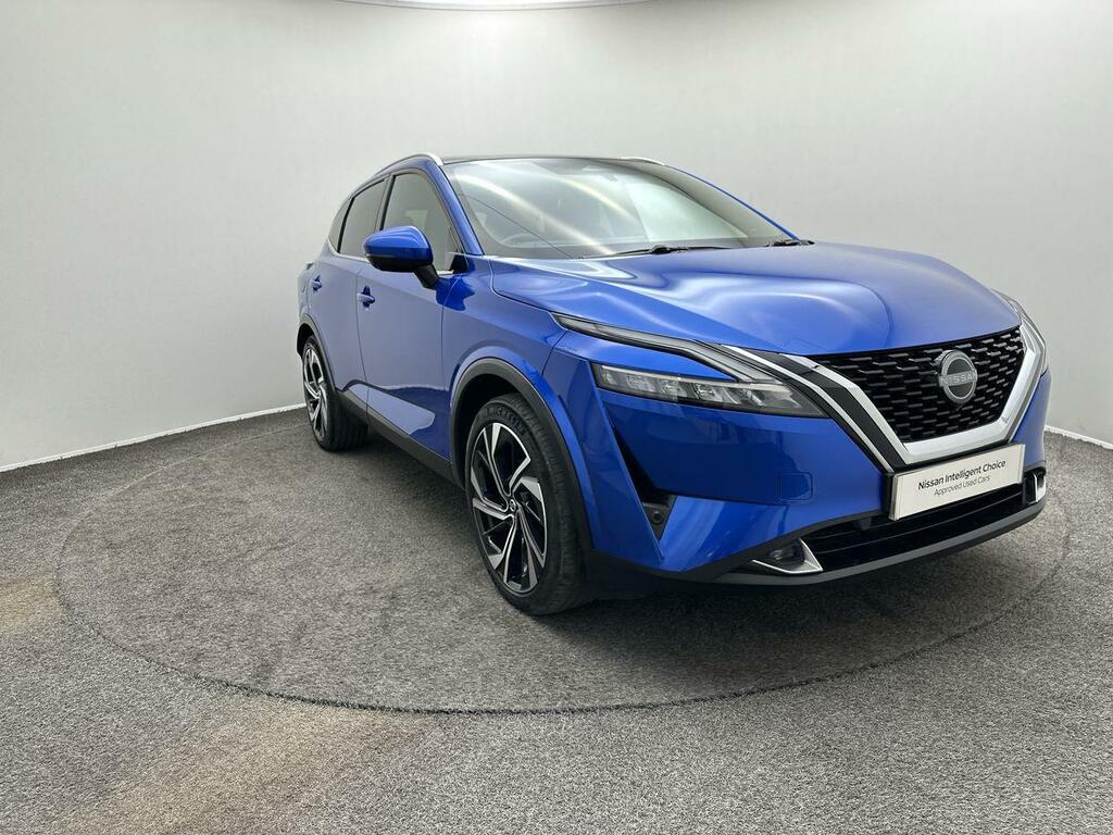 Nissan Qashqai 1.3 Dig-t Mh 158 Tekna RE23KGK Blue #2