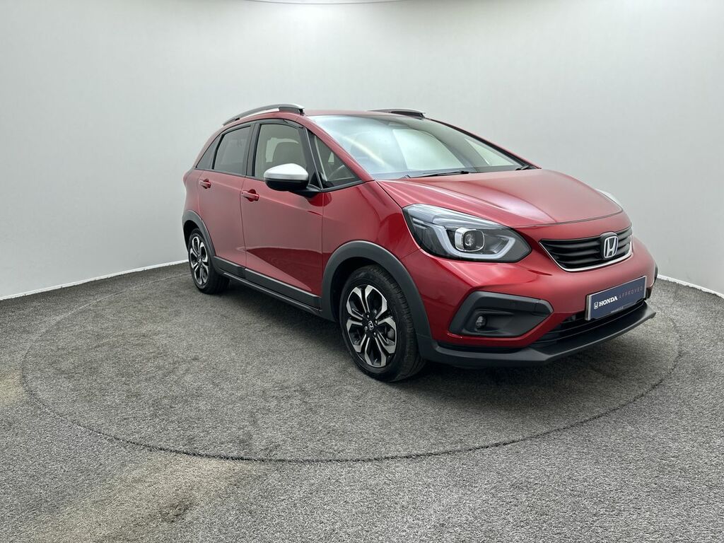 Honda Jazz 1.5 I-mmd Hybrid Crosstar Ex Ecvt Red