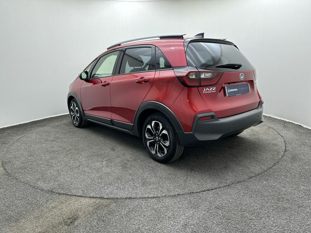Honda Jazz 1.5 I-mmd Hybrid Crosstar Ex Ecvt MH60EMH Red #4