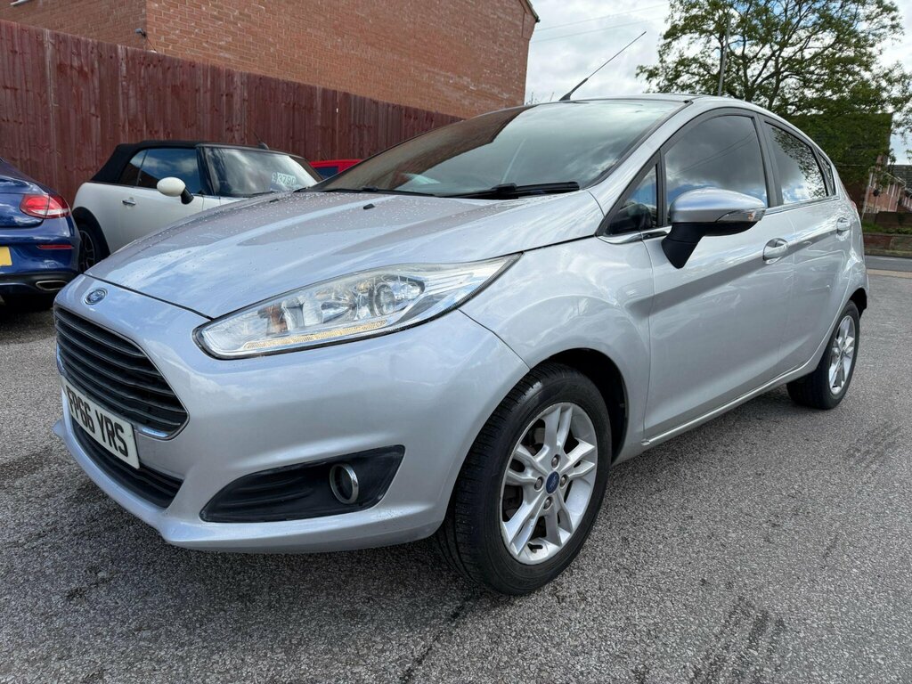 Ford Fiesta 1.6 Zetec Powershift Euro 6 FP66YRS Silver #4