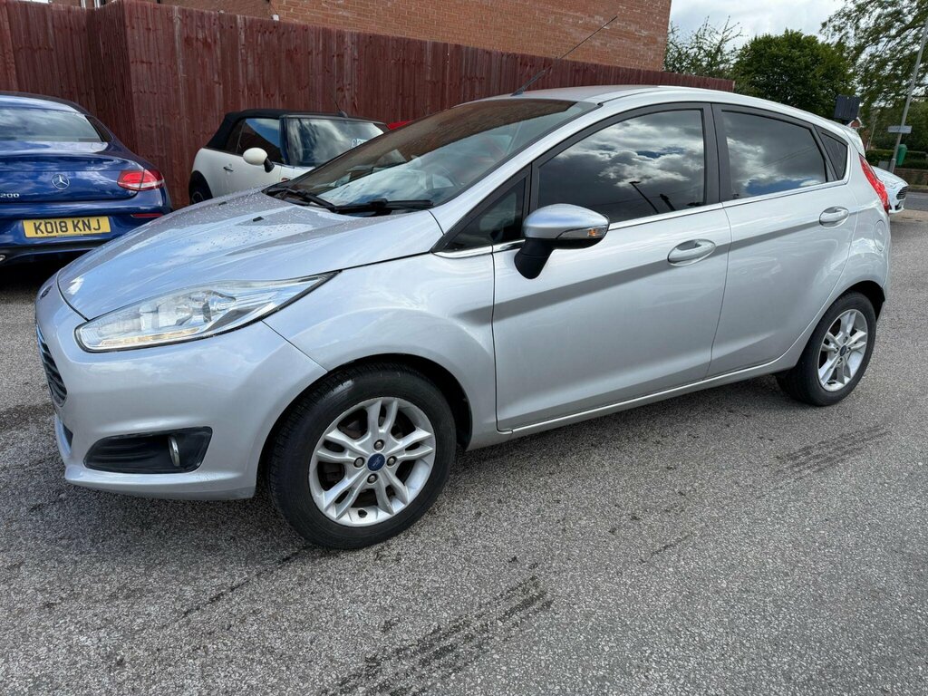 Ford Fiesta 1.6 Zetec Powershift Euro 6 FP66YRS Silver #5