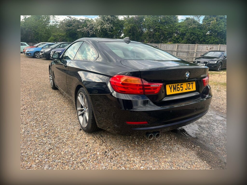 BMW 4 Series 2.0 420D Sport Euro 6 Ss YM65JZT Black #4