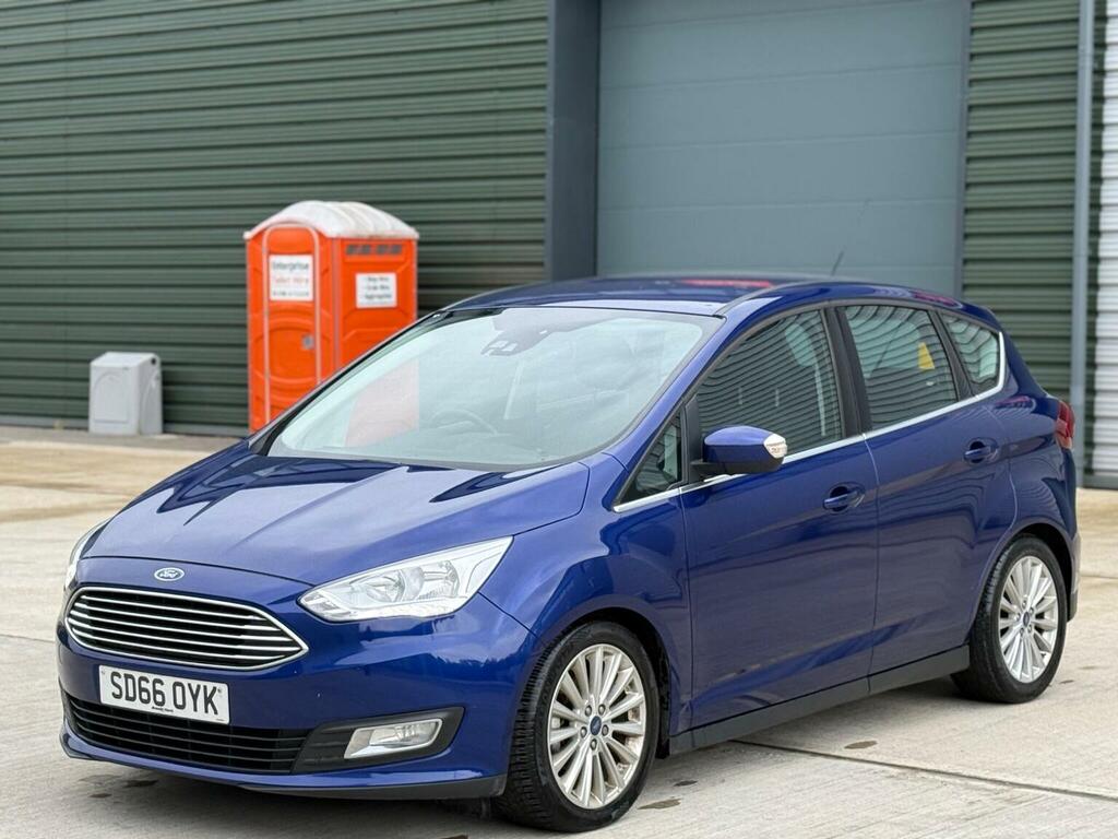 Ford C-Max Mpv 1.5 Tdci Titanium Powershift Euro 6 Ss SD66OYK Blue #6