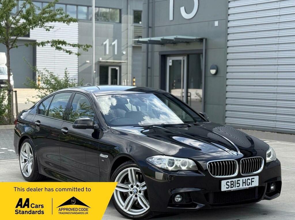 BMW 5 Series Saloon 3.0 535D M Sport Euro 6 Ss 201 Black