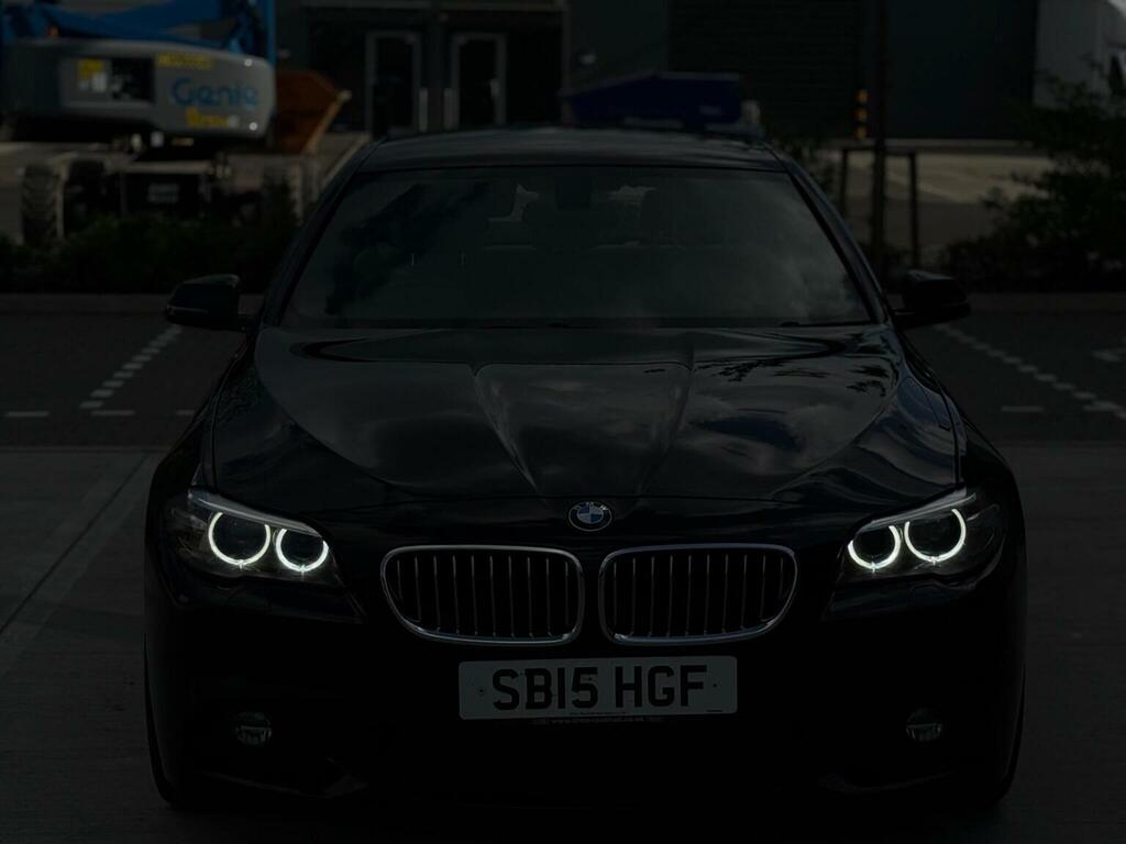 BMW 5 Series Saloon 3.0 535D M Sport Euro 6 Ss 201 SB15HGF Black #6