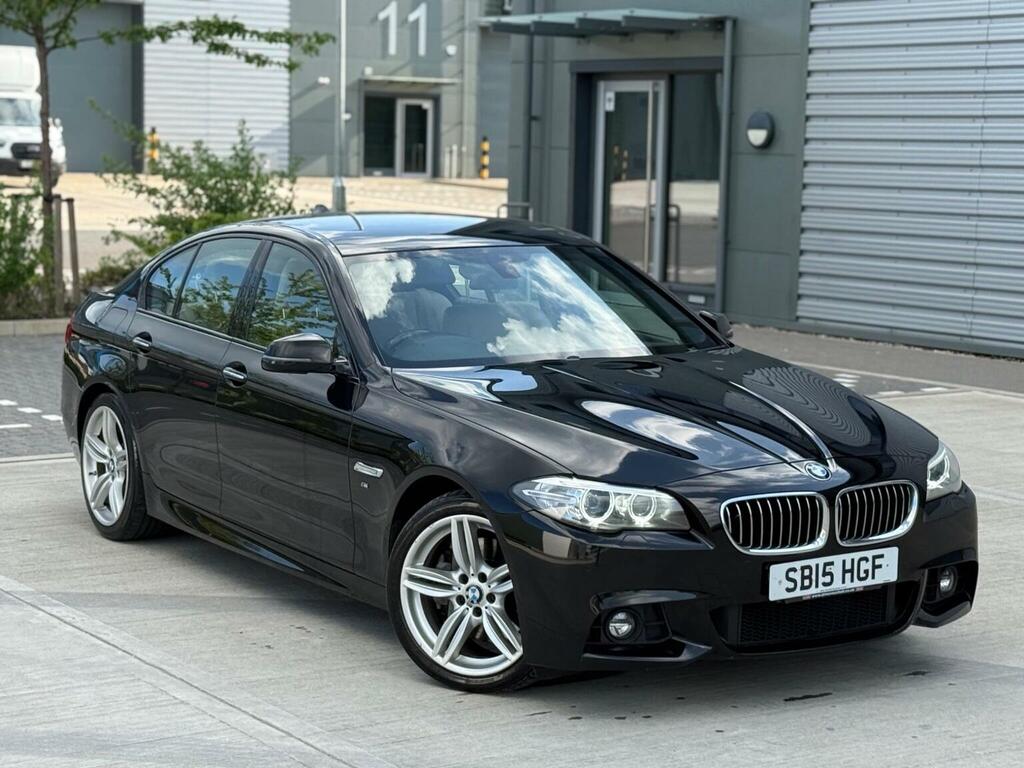 BMW 5 Series Saloon 3.0 535D M Sport Euro 6 Ss 201 SB15HGF Black #4