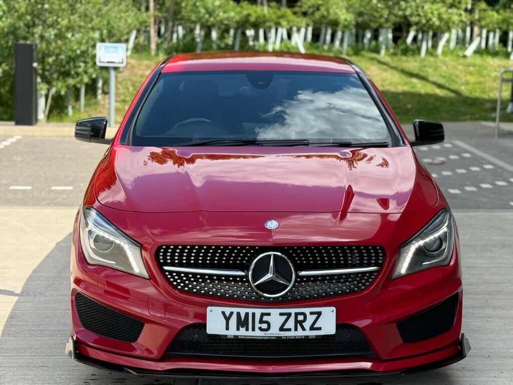 Mercedes-Benz CLA Class Saloon 2.0 Cla250 Amg Sport Coupe 7G-dct 4Matic Eu Red #5