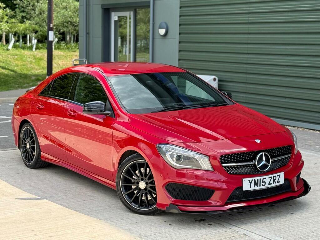 Mercedes-Benz CLA Class Saloon 2.0 Cla250 Amg Sport Coupe 7G-dct 4Matic Eu Red #4