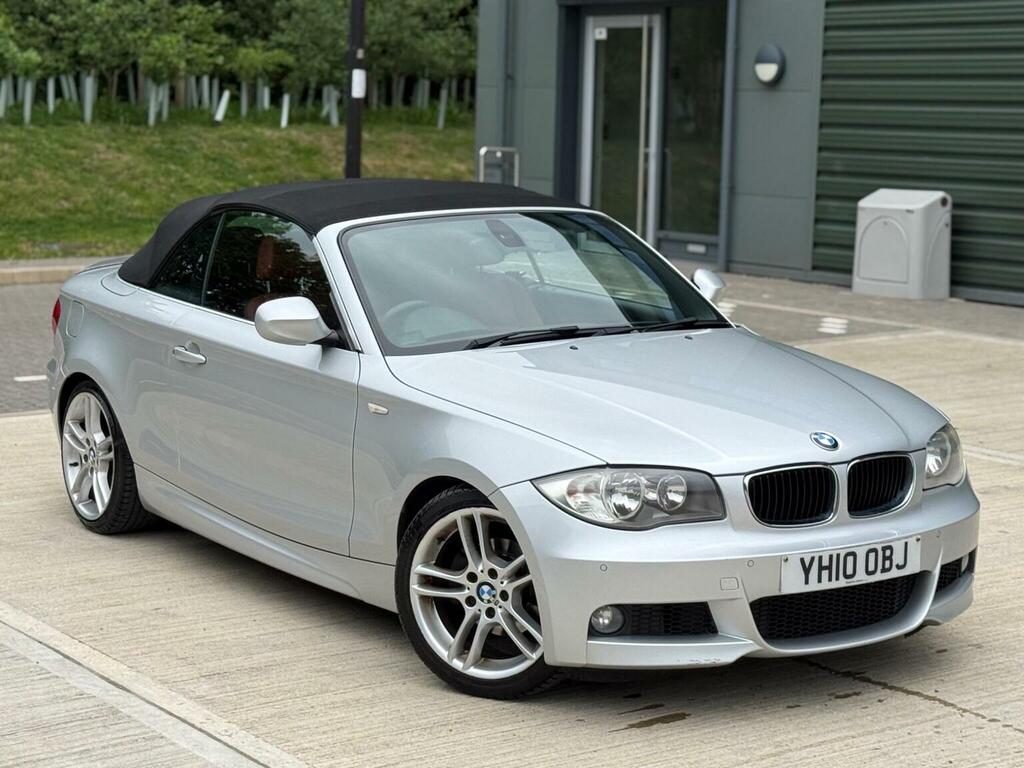 BMW 1 Series Convertible 2.0 118I M Sport Euro 5 201010 YH10OBJ Silver #5