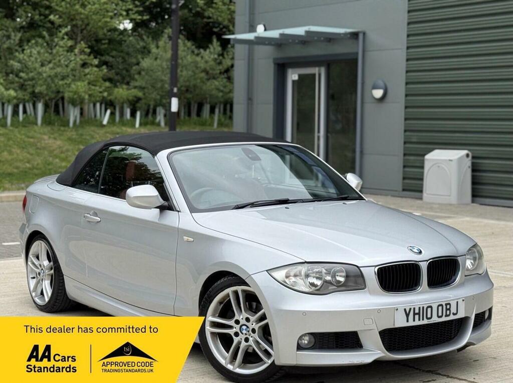 BMW 1 Series Convertible 2.0 118I M Sport Euro 5 201010 Silver