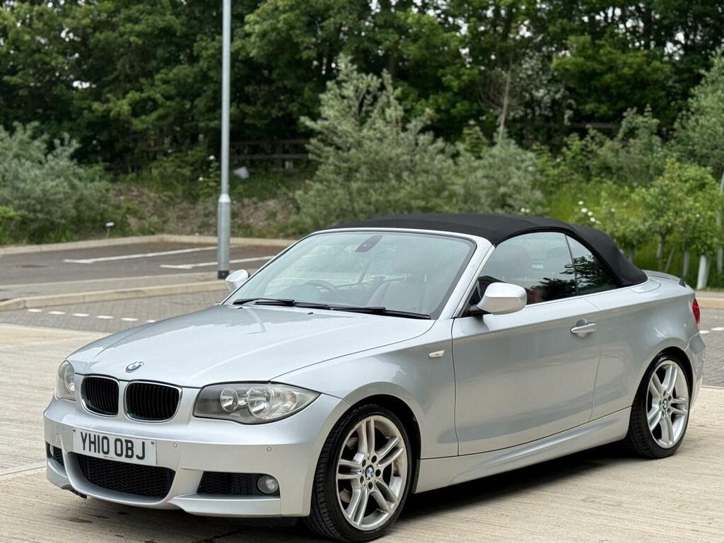 BMW 1 Series Convertible 2.0 118I M Sport Euro 5 201010 YH10OBJ Silver #6