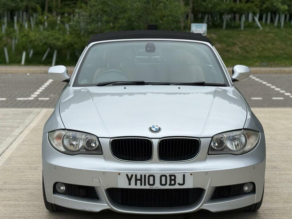BMW 1 Series Convertible 2.0 118I M Sport Euro 5 201010 YH10OBJ Silver #6