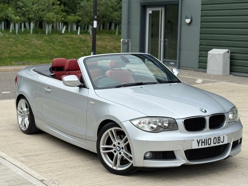 BMW 1 Series Convertible 2.0 118I M Sport Euro 5 201010 YH10OBJ Silver #4
