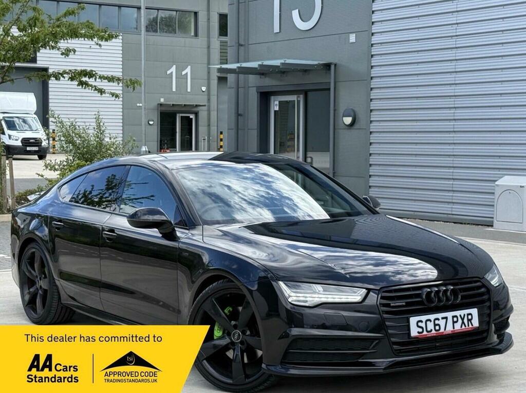 Audi A7 Hatchback 3.0 Tdi V6 Black Edition Sportback S Tro Black
